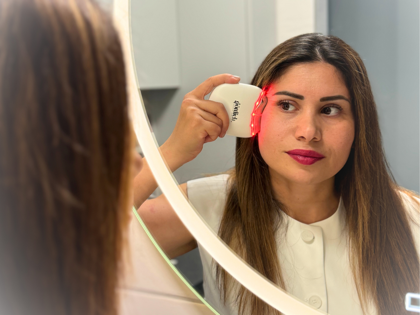 EMS Gua Sha - Anti-Aging & Anti-Falten Gerät für Facelifting mit Kollagenstimulation für straffere Haut
